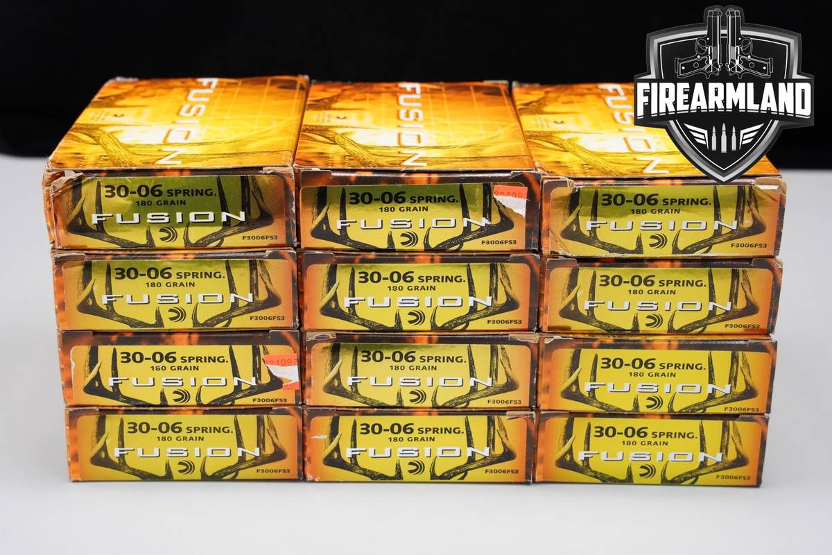 FUSION 30-06 Springfield Ammo 30-06 Sprg Ammunition 240 ROUNDS