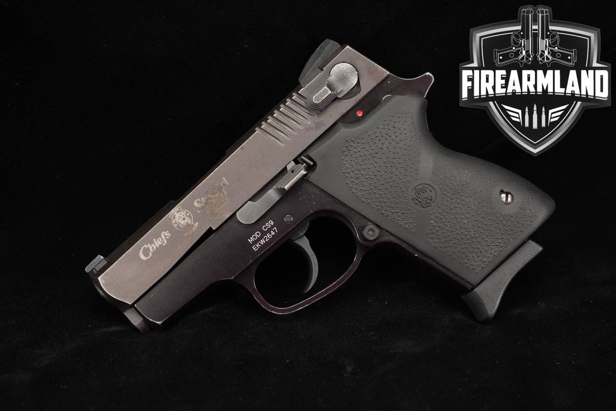Smith & Wesson Model CS9 Chiefs Special Third Gen S&W 9mm 3" DA/SA CS-9