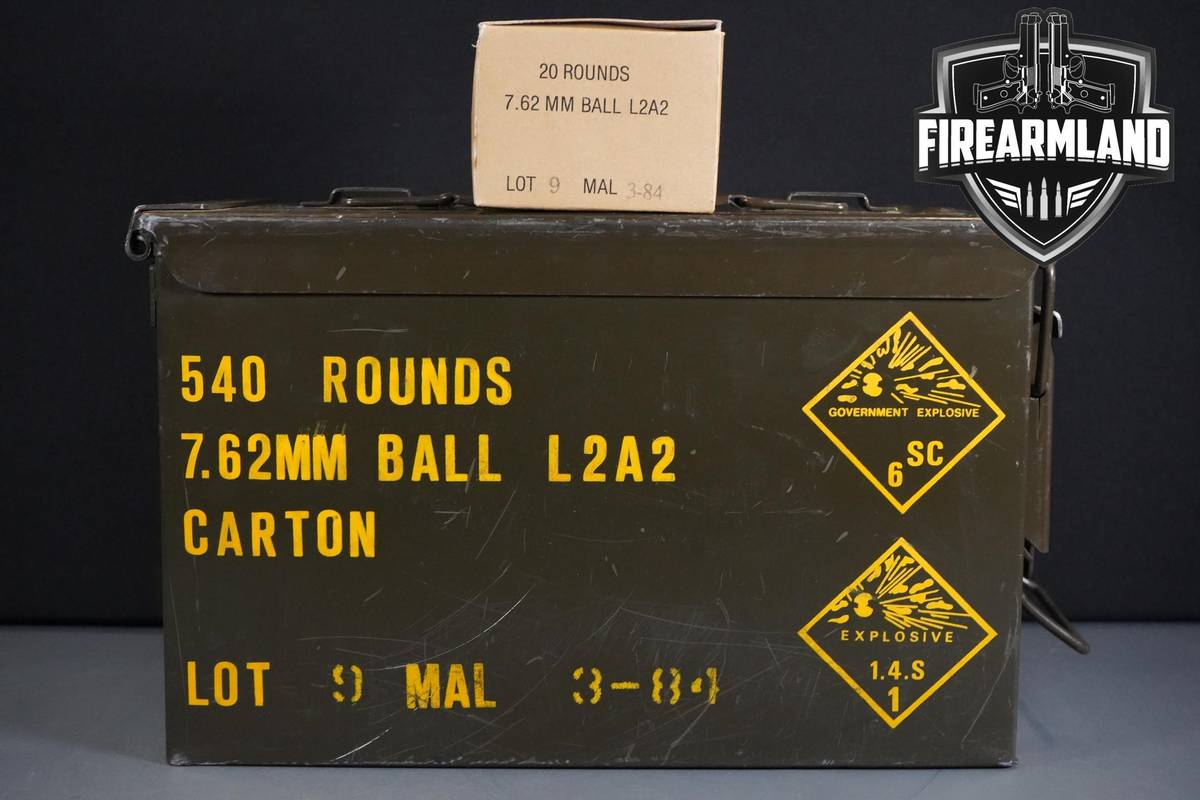 7.62x51 Ammo 7.62x51 Ammunition 540 ROUNDS