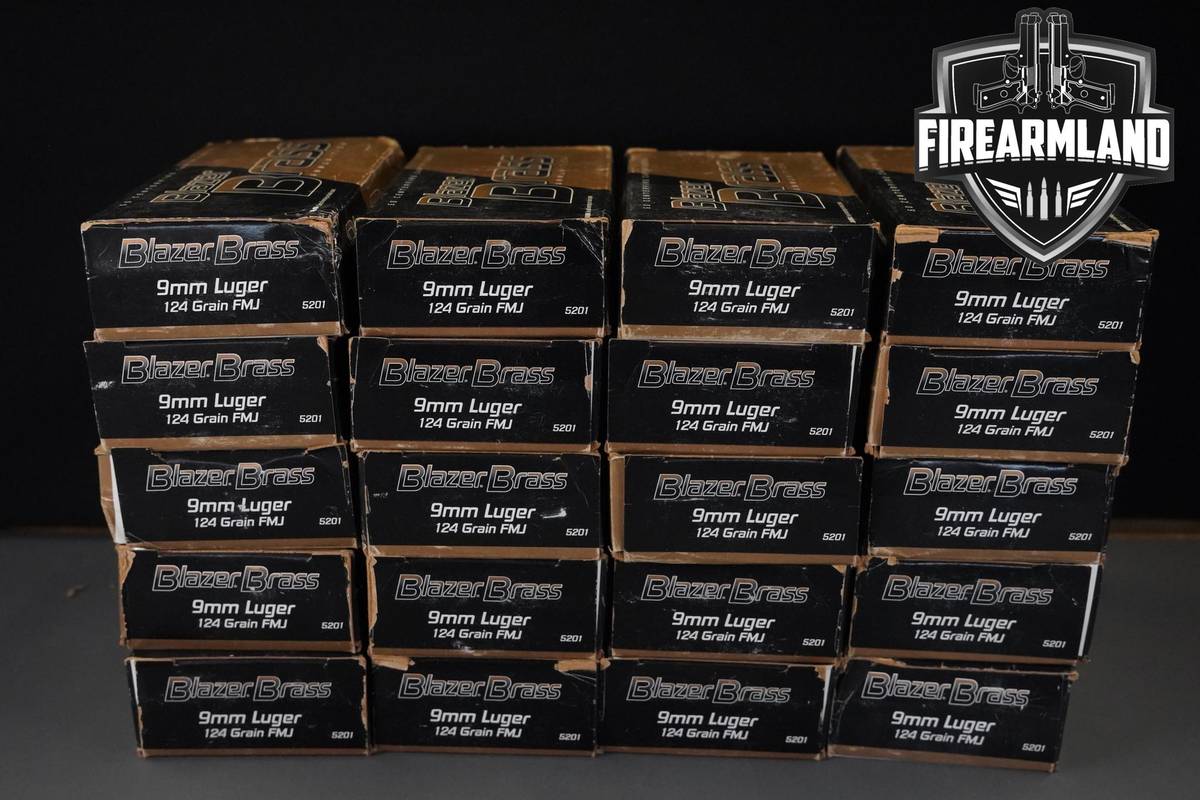 9MM Ammo 9MM Ammunition 1000 ROUNDS