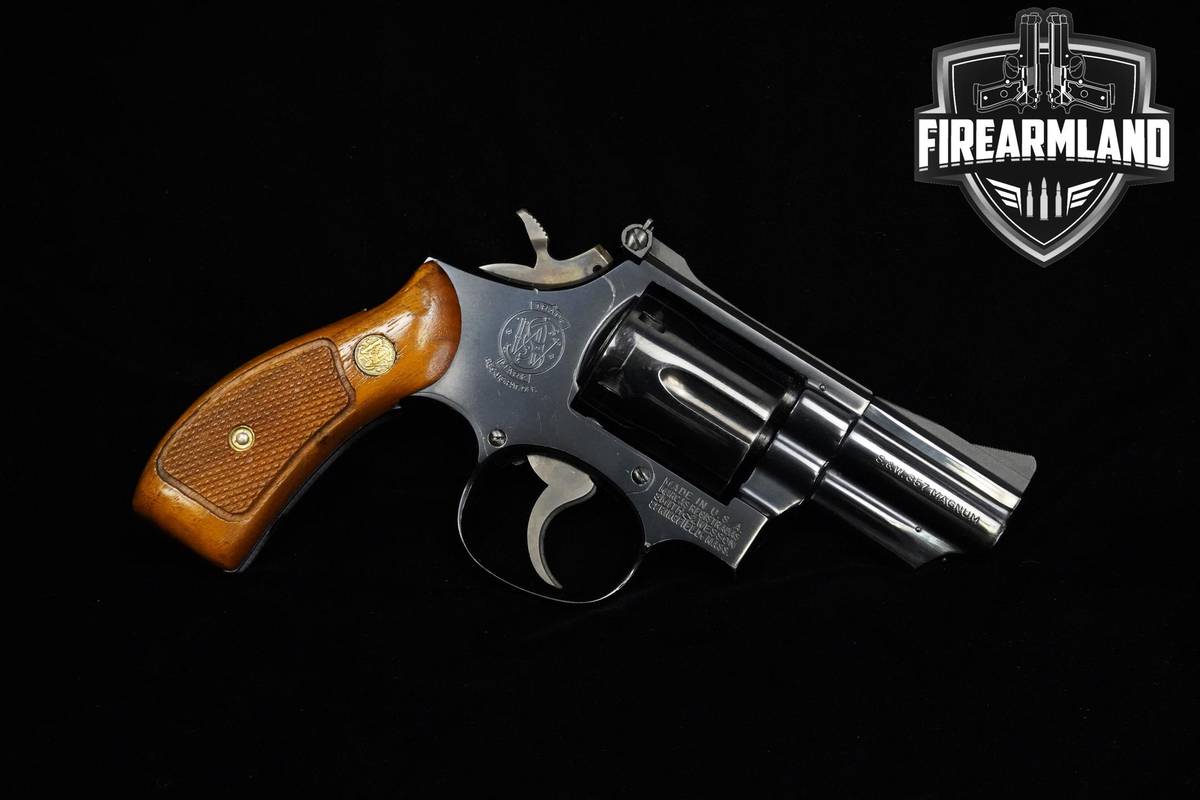 1971 Smith & Wesson (S&W) Model 19-3 Combat Magnum 357 Magnum 2.5" S&W 19-3