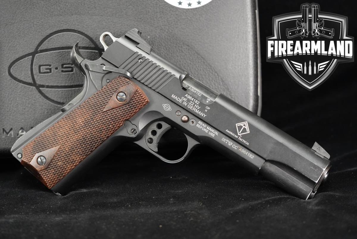German Sport Guns GSG-1911 22LR 5" GSG1911 THREADED +3 MAGS & ORIG CASE
