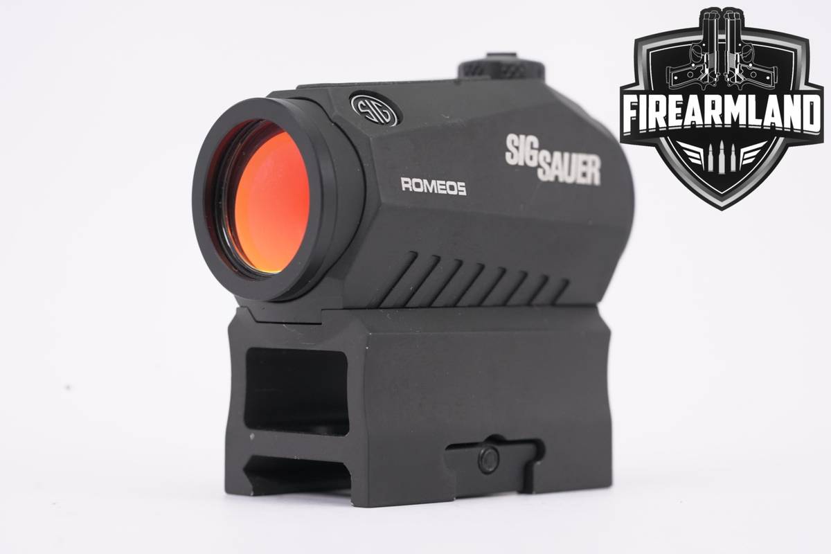 Sig Sauer Romeo5 1X20mm 2 MOA Red Dot Sight R5 SOR50000