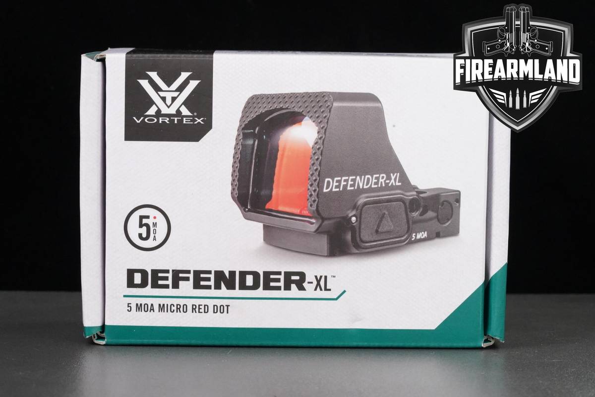 OPTIC Vortex Optics Defender-XL 5 MOA Red Dot Vortex-Defender +ORIG BOX