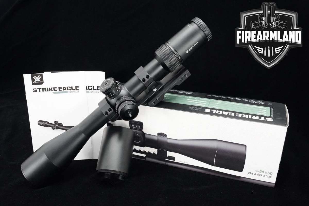 Vortex Optics Strike Eagle 4-24x50 EBR-4 MOA Illuminated Reticle SFP OPTIC