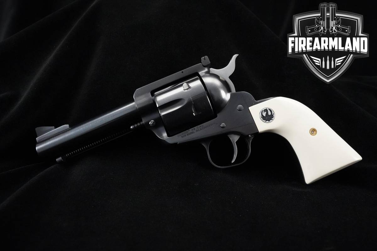 Ruger New Model Blackhawk Convertible 45 Colt / 45 Auto 4.62" Blued Ruger