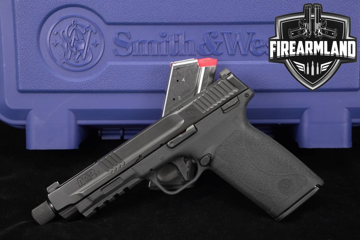 Smith & Wesson M&P 5.7 NMS OR S&W 5.7x28 M&P5.7 THREADED +2 MAGS, ORIG CASE