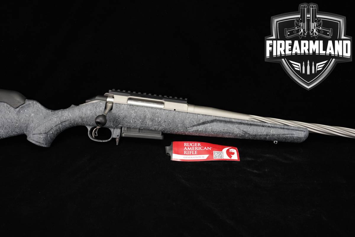Ruger American Rifle Generation II Standard 308 Win Gunmetal Gray Cerakote