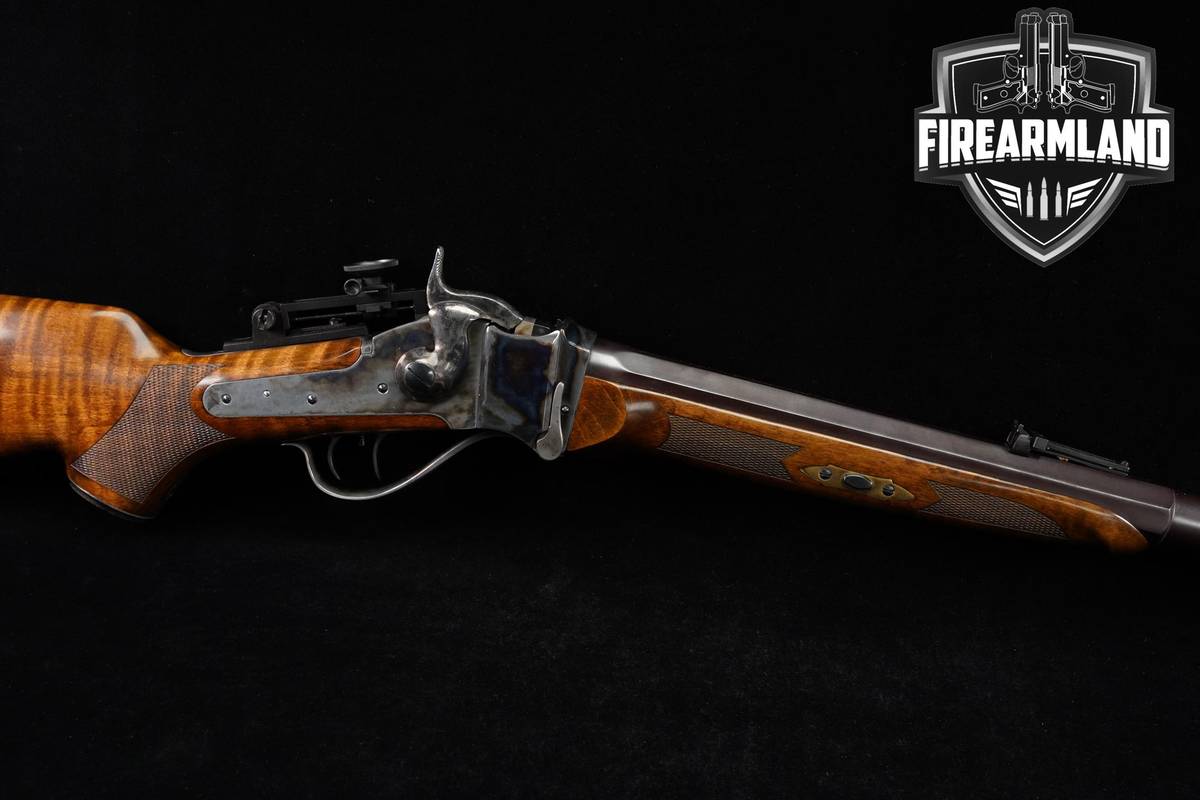 UNIQUE Davide Pedersoli 1874 Sharps Old West 45-70 Govt 30" Hunting Rifle