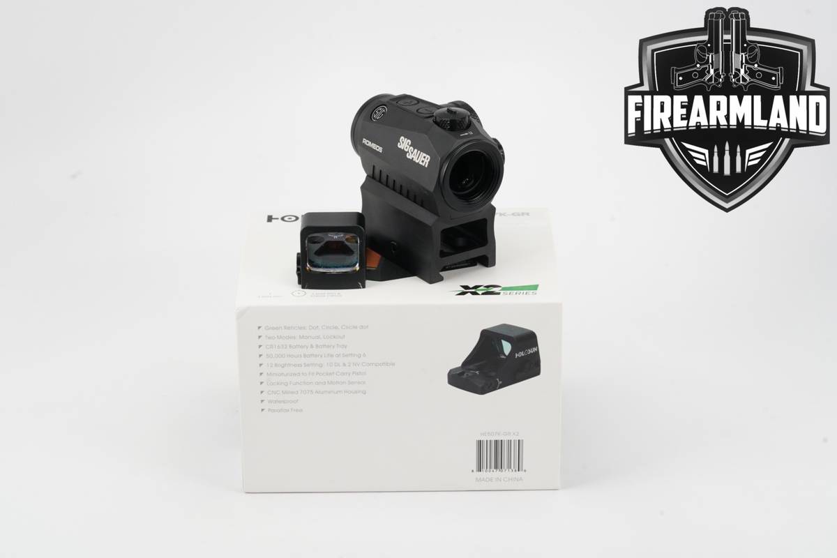 Romeo5 1X20mm & HE507K-GR K2 Combo 2 MOA Red Dot Romeo 5 HE-507K