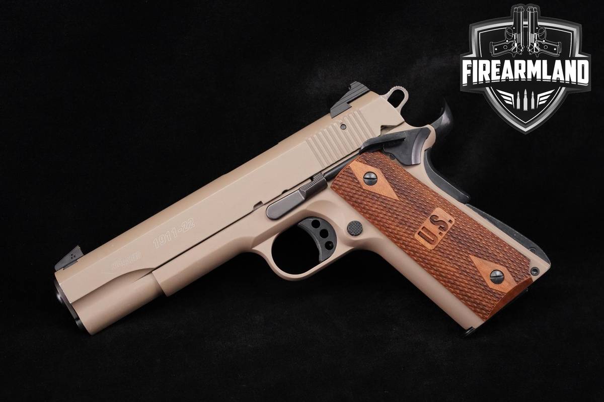 Sig Sauer 1911-22 22LR 5" Flat Dark Earth FDE 191122 +2 MAGS & ORIG CASE