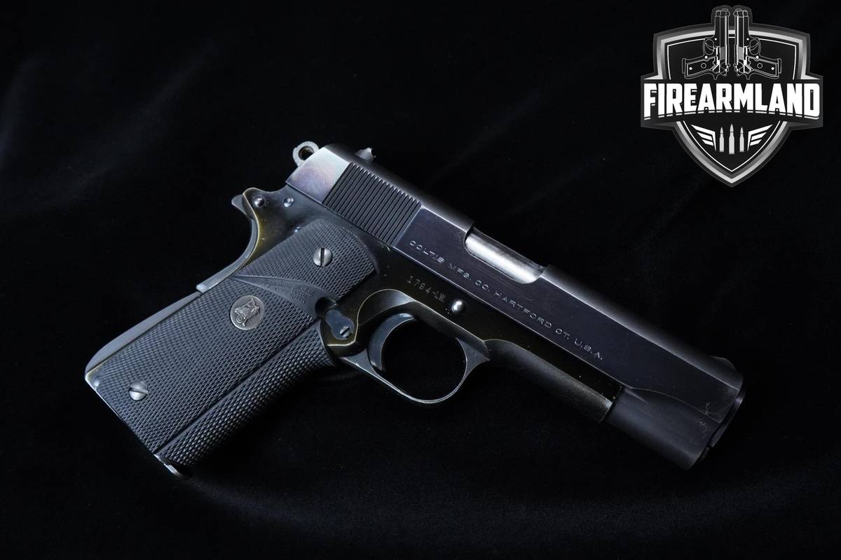 1951-1969 Colt Commander Model 1911 9mm 1911 4.25" Blued Colt 1911 +2 MAGS