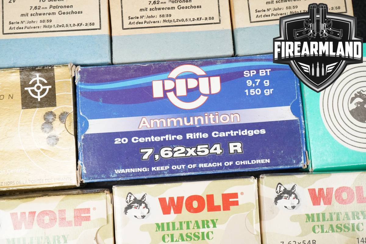 350 RDS! 7.62x54R Ammo 762 Ammunition