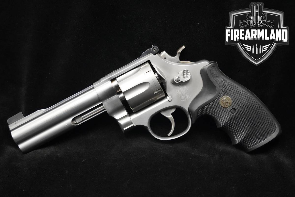 Smith & Wesson (S&W) Model 625-4 Model of 1989 45 ACP Stainless S&W 625-4