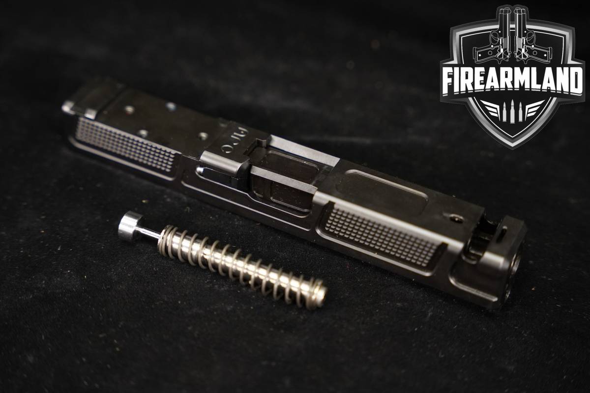 ARC Division Reactor G19 Gen 3/4 Compensated Slide 9mm Luger Pistol Slides