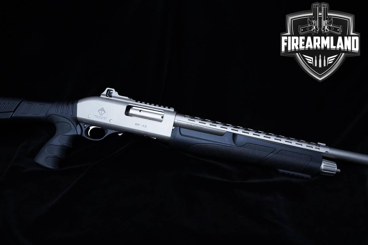 American Tactical DF-12 Defender 12-Gauge 18.5" Satin Silver DF-12 DF12 3"
