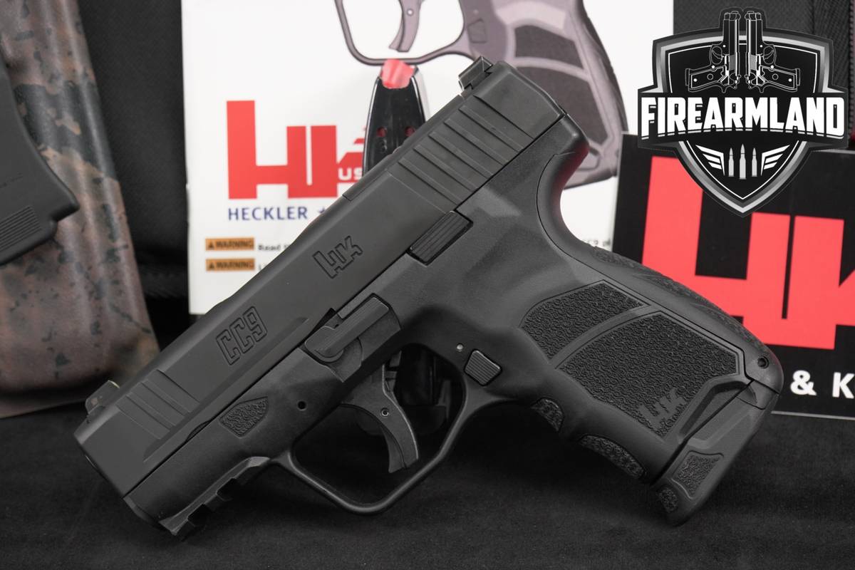 Heckler & Koch CC9 9mm Optics-Ready H&K CC-9 +2 MAGS & ORIG BOX