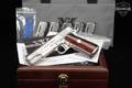 Wilson Combat (WC) Tactical Supergrade Full-Size .45 ACP Silver in Like-New Condition Image 2