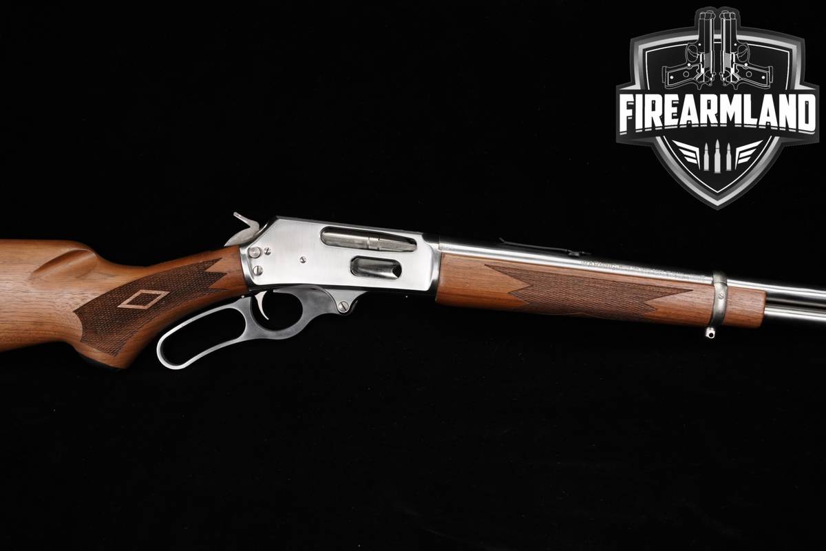 MICRO GROOVE! Marlin Model 336SS 30-30 20" Stainless & Walnut 336-SS