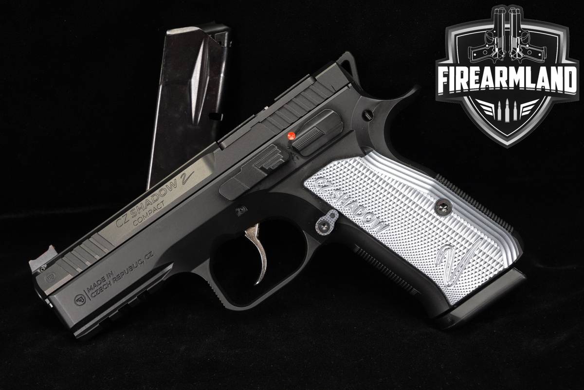 CZ SHADOW 2 COMPACT 9mm Optics-Ready 4" Shadow2 +TWO MAGS
