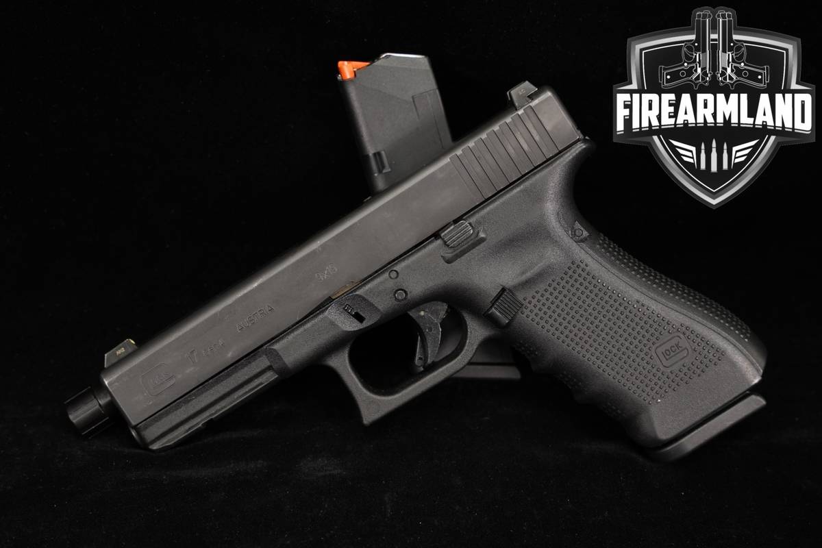 Glock 17 Gen4 G17 Gen 4 9mm 5" SILENCERCO THREADED +2 MAGS