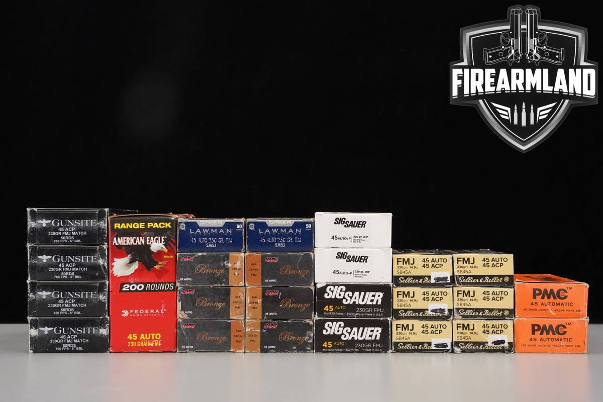 1400 RDS! 45 ACP Ammo 45ACP