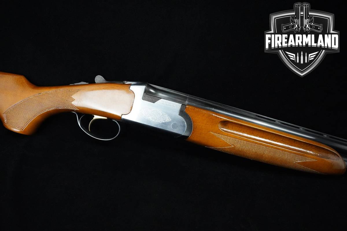 American Arms Inc. Silver 12-Gauge O/U American-Arms Silver MADE IN SPAIN