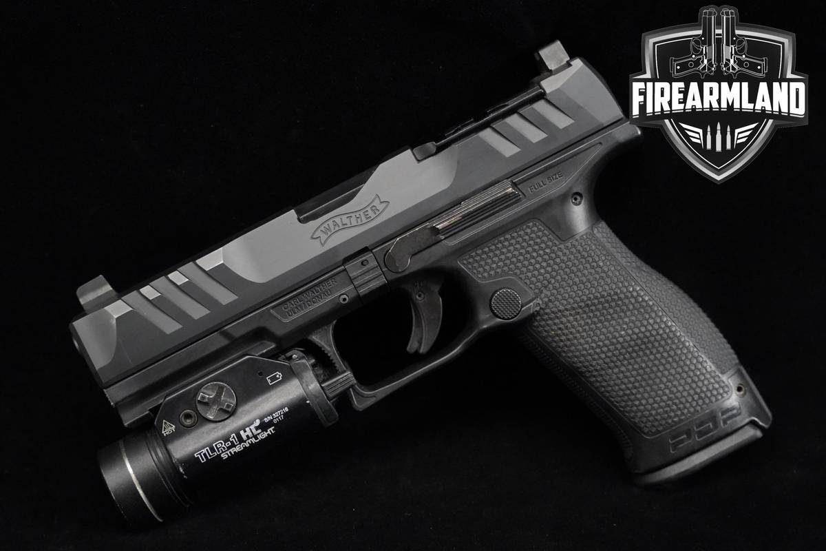 Walther PDP FS 9mm 4.5" Walther PDP-FS +WEAPON LIGHT & 4 MAGS