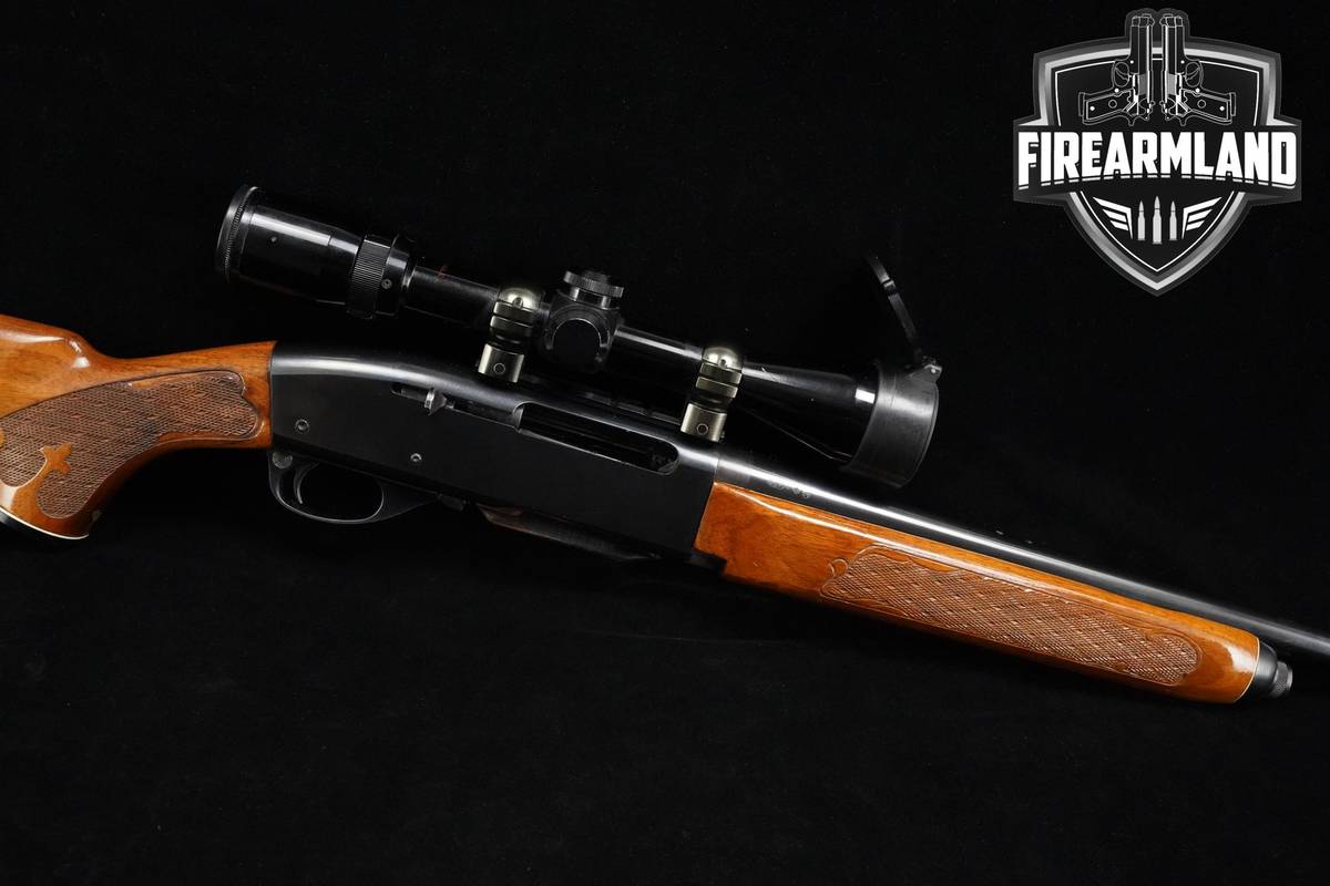 Remington Model 742 6mm Rem 22" Blued Remington 742 Woodsmaster +OPTIC