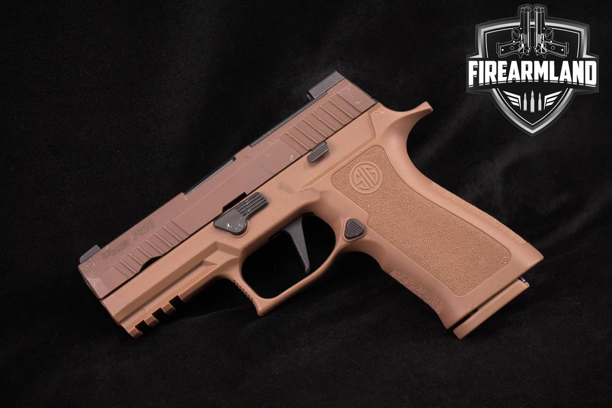 Sig Sauer P320 X-Series XCarry 9mm 3.9" Coyote Tan P-320 +2 MAGS