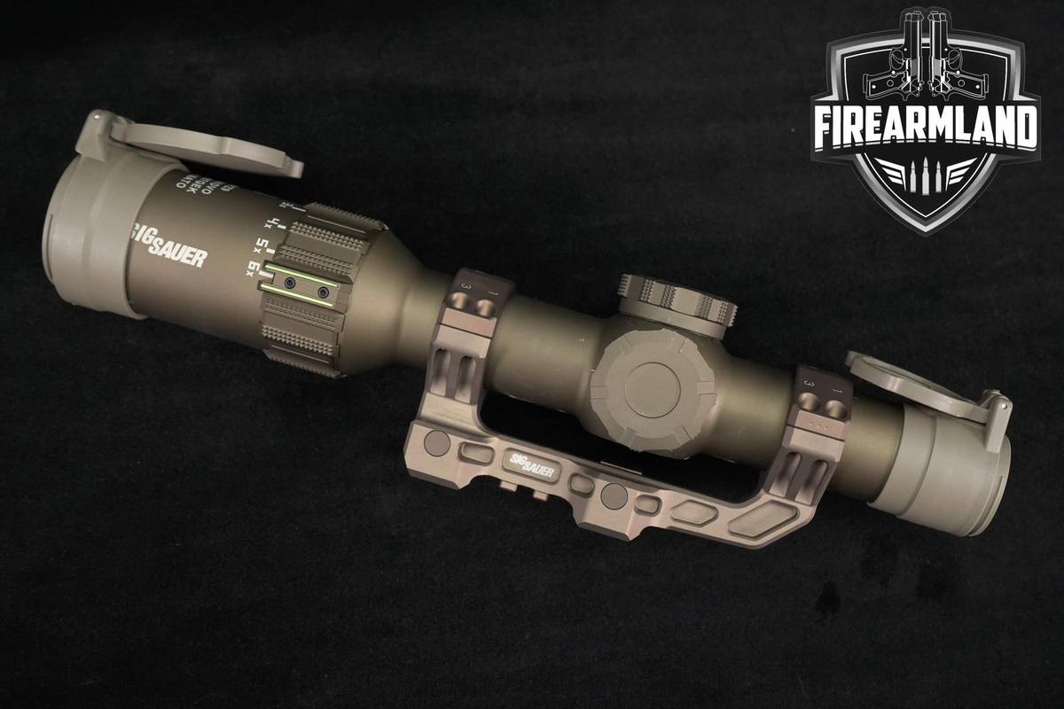 Sig Sauer TANGO6T DVO 1-6X24mm Hellfire DWLR-556 Reticle FFP LPVO TANGO-6T