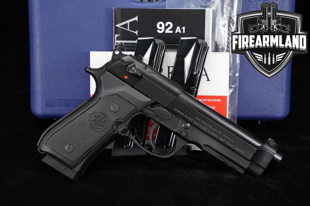 Beretta Model 96A1 40 S&W 4.9" DA/SA 96-A1 +3 MAGS & ORIG BOX