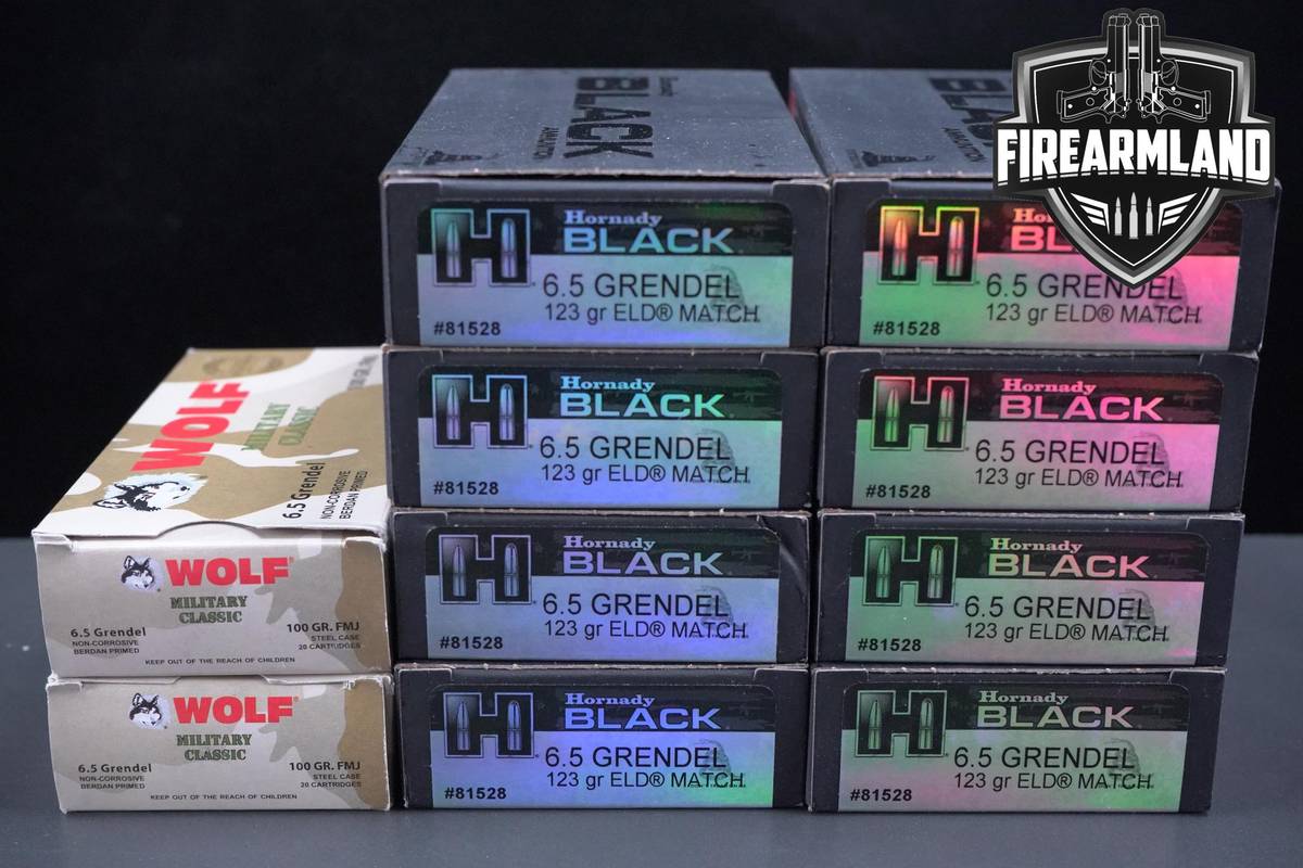 6.5 Grendel Ammo 6.5-Grendel Ammunition 200 ROUNDS