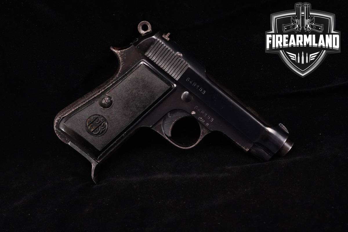 WWII 1943-1944 Beretta Modello 1934 Blank-Slide Transitional Variant 3.4"