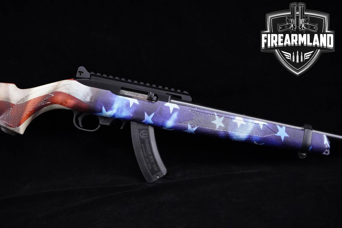 MERICA Ruger Model 10/22 Carbine 22LR American Flag Pattern 10 22 1022