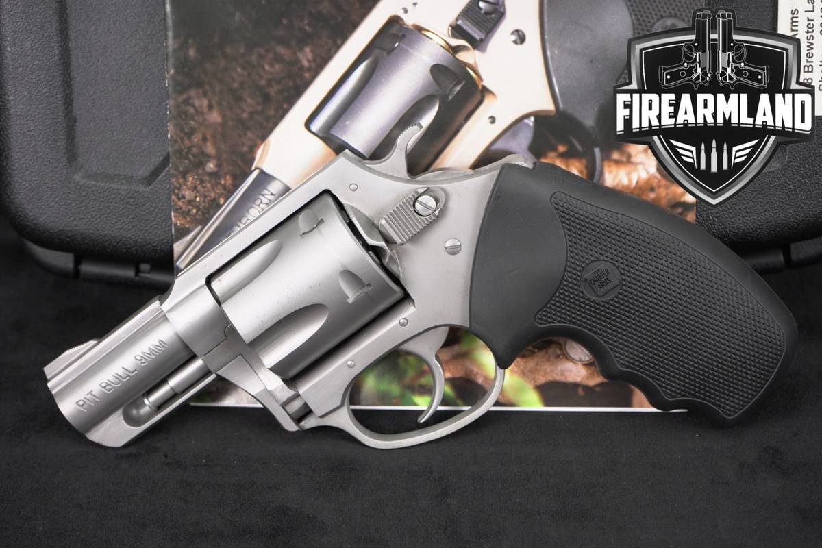 Charter Arms Pitbull 9mm Luger 2.2" Stainless DA/SA