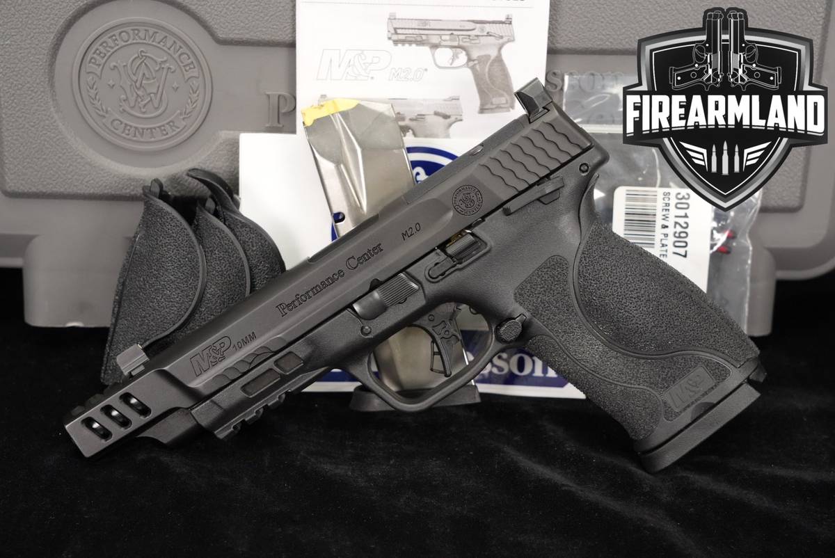 Smith & Wesson M&P 10mm S&W OR M2.0 PC PORT M&P10 +2 MAGS & ORIG CASE