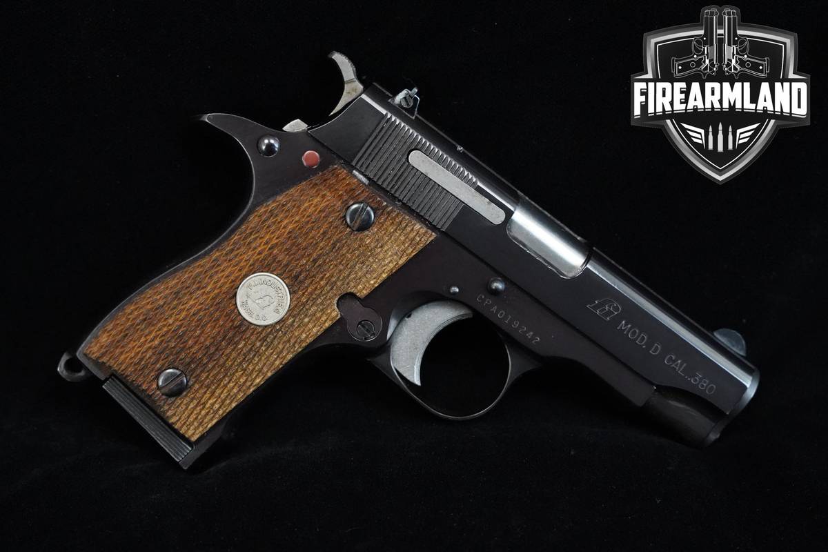 CLASSIC FI Industries Model D 380 ACP 3.13" Blued FI Mod-D +ORIG BOX