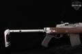 2024 Sturm Ruger Mini-14 580-Series; Side-Folding Stock 5.56mm NATO Stainless & Wood in Excellent Condition Image 4