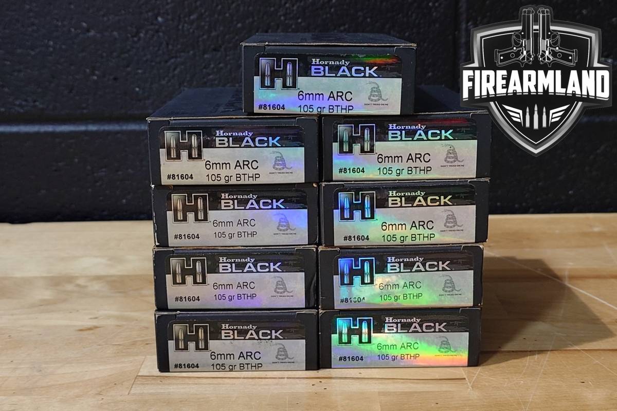 180 RDS! 6mm ARC Ammo