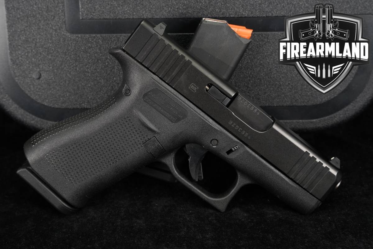 Glock 43X G43X 9mm 3.41 +2 MAGS & ORIG CASE
