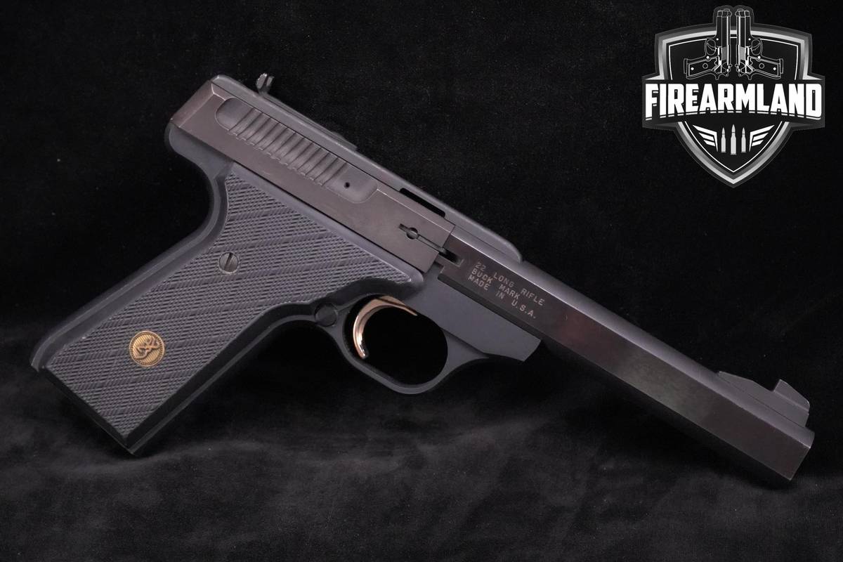 1991 Browning Buck Mark 22LR 5.5" Matte Blued