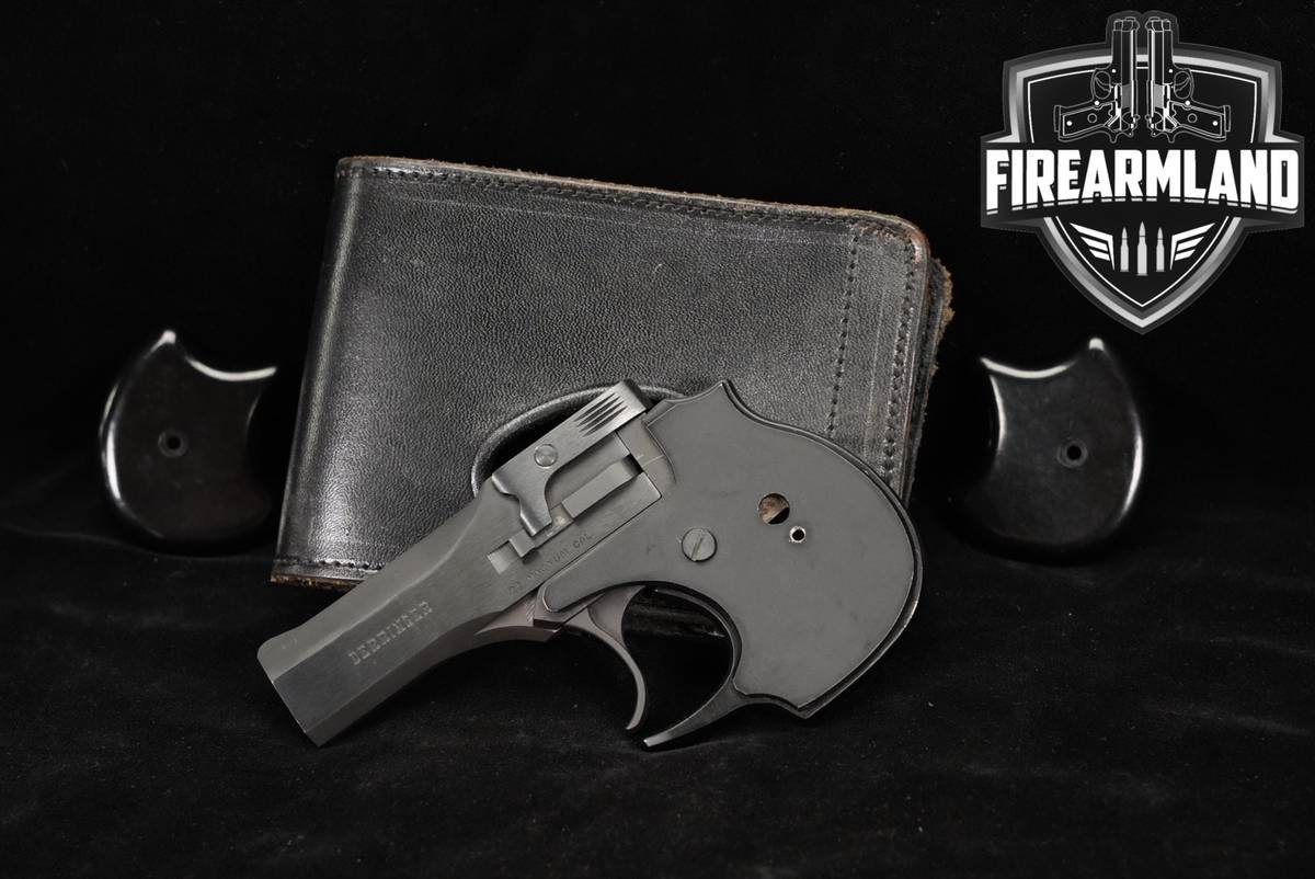 1980 High Standard DM-101 22 WMR 3.5" Double Derringer DM101 O/U +HOLSTER