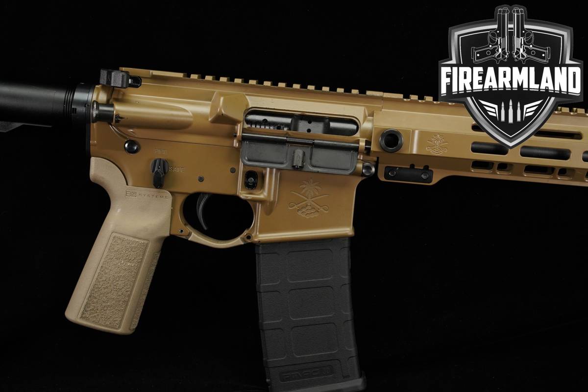 Palmetto State Armory PSA SABRE-15 5.56 NATO AR15 16" Tan AR M-LOK