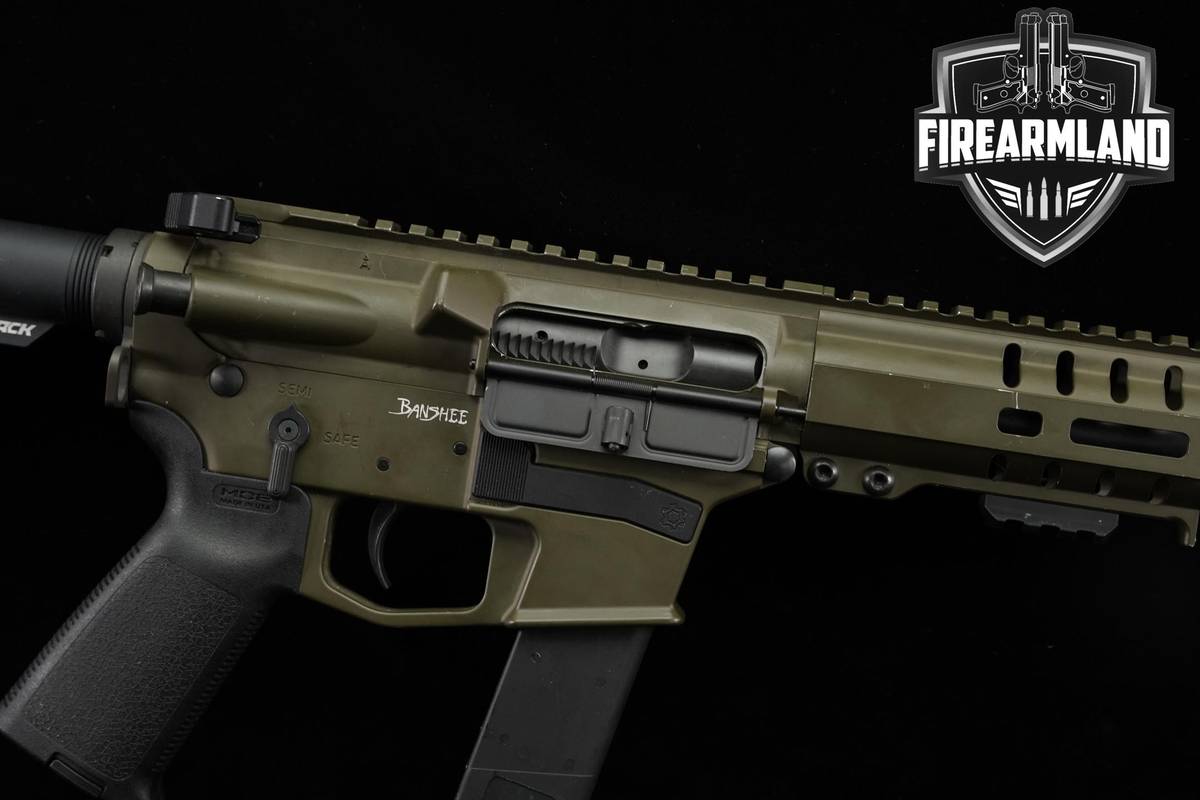 CMMG MkG Banshee 45 ACP AR-9 AR9 5" Green Defense Pistol +4 MAGS