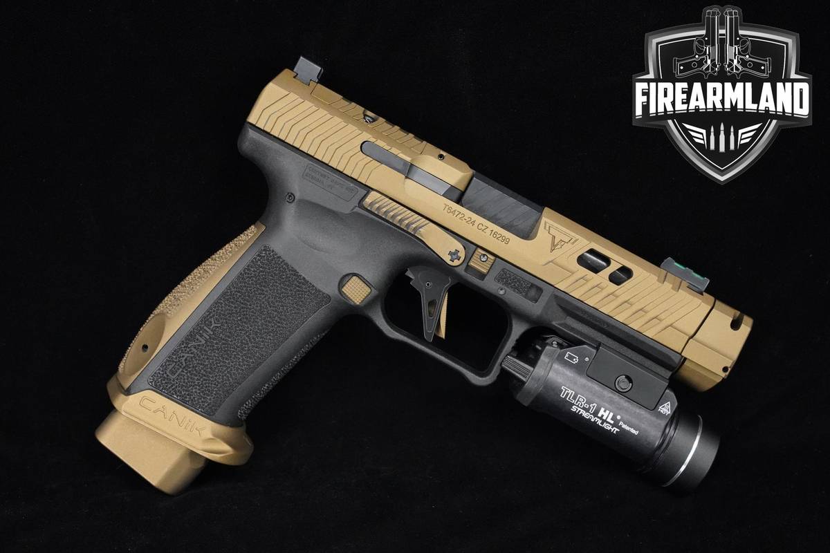Canik TTI Combat 9mm Taran Tactical Burnt Bronze Canik-TTI +4MAGS & OG CASE