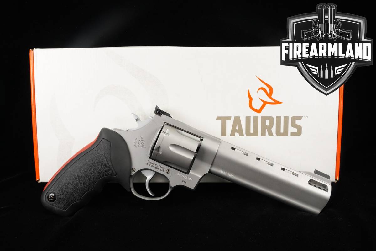 Taurus Model 444 Raging Bull 44 Rem Mag 6.5" Matte Stainless +ORIG BOX