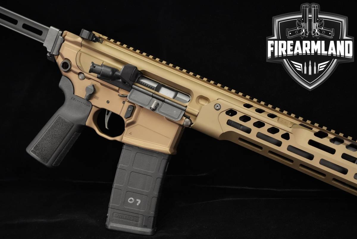 Sig Sauer MCX-SPEAR LT 5.56 NATO 11.5" FDE FIRES FOLDED Short-Stroke Piston