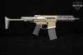 Q Honey Badger SBR .300 AAC Blackout (7.62x35mm) Two-Tone Bronze & Grey in Very Good Condition Image 3