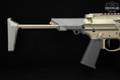 Q Honey Badger SBR .300 AAC Blackout (7.62x35mm) Two-Tone Bronze & Grey in Very Good Condition Image 4